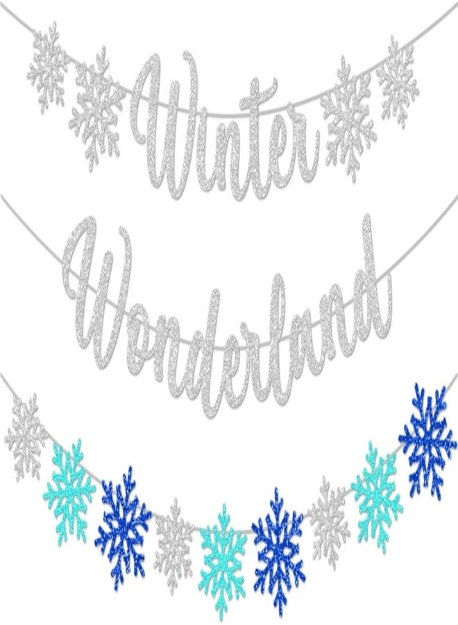 Confetti! Winter Wonderland Banners: Sparkling Snowflakes to Transform Your Festivities! - Image 1